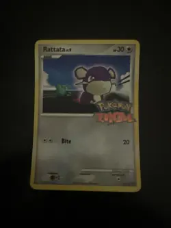 Rattata Pokemon Rumble 2009 Promo Card 15/16 HP - Image 1