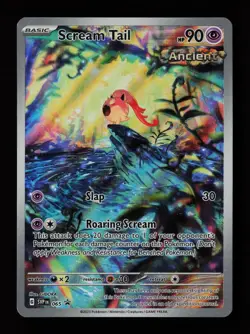 Scream Tail 065 Holo Promo Scarlet & Violet Promo Pokemon Cards - Image 1