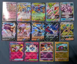 Pokemon TCG Card Lot of 14- EX, VStar, V, AceSpec, Radiant, Full Art Trainer - Image 1
