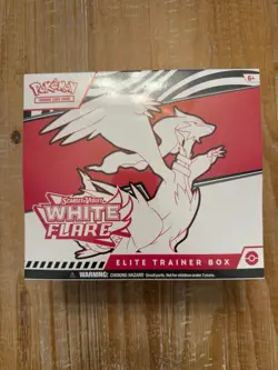 Pokemon TCG Scarlet Violet White Flare Elite Trainer Box ETB Sealed New - Image 1