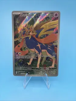 Pokemon Zacian Full Art Holo Illustration Rare 100/094 Phantasmal Flames 130 HP… - Image 1