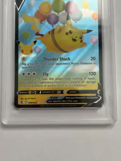 Pokemon TCG Flying Pikachu v Celebrations Holo Ultra Rare Card 006/025 PSA 10 - Image 3