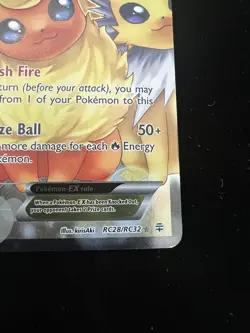Flareon EX Full Art Holo RC28/RC32 Generations Radiant Ultra Rare 2016 ENG - Image 5