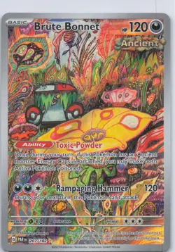 Brute Bonnet 207/182 Illustration Rare Paradox Rift Pokemon Holo Near Mint - Image 1