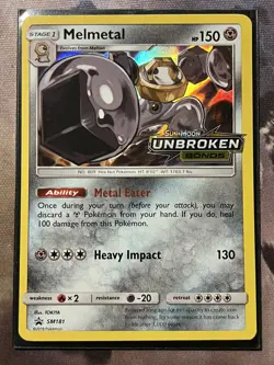 Melmetal - (Prerelease) SM181 Holo Promo Sun & Moon Promo Pokemon Holo Near Mint - Image 1