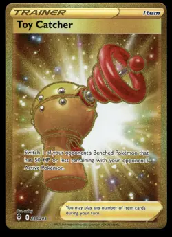 POKEMON TOY CATCHER EVOLVING SKIES 233/203 HOLO SECRET RARE NM/M - Image 1