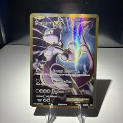 Pokemon Mewtwo-EX 180 HP 103/108 Evolutions Ultra Rare Full Art Holo 2016 - Image 1