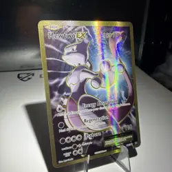 Pokemon Mewtwo-EX 180 HP 103/108 Evolutions Ultra Rare Full Art Holo 2016 - Image 3