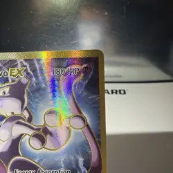 Pokemon Mewtwo-EX 180 HP 103/108 Evolutions Ultra Rare Full Art Holo 2016 - Image 5