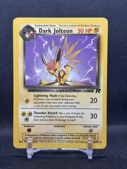 Pokemon: Dark Jolteon 38/82 Team Rocket - Image 1
