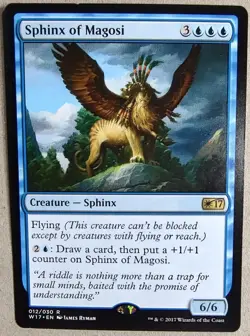 Sphinx of Magosi - Welcome Deck 201 7 (W17) - Rare Regular - NM - MTG - Image 1