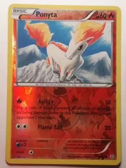 Pokemon TCG Ponyta Generations 14/83 Reverse Holo Common HP - Image 1