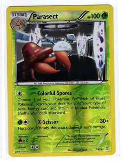 Parasect 7/83 Generations Reverse Holo Rare - Pokemon Card - Image 1
