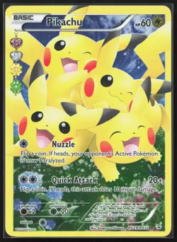 Pikachu RC29/RC32 Generations 2016 Full Art Holo Rare Pokemon Card TCG - Image 1