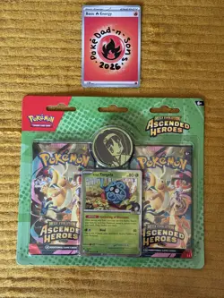 Pokemon TCG Mega Evolution Ascended Heroes 2-Pack Blister Erika's Tangela Promo - Image 1