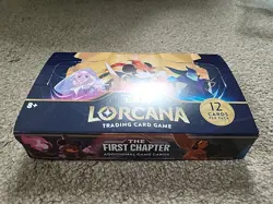 Disney Lorcana: The First Chapter Booster Box FIRST PRINT RUN CM1 - Image 2