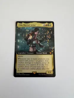 Tifa, Martial Artist (Extended) Foil Final Fantasy Commander NM - Image 1