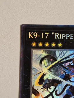 K9-17 "Ripper" (CR) JUSH-EN035 Collector's Rare Yugioh Justice Hunters Mint - Image 3