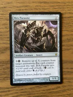 MTG: New Phyrexia: Hex Parasite: Lightly Played Condition - Image 1