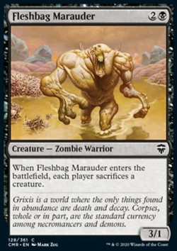 Magic the Gathering MTG Fleshbag Marauder (128) Commander Legends LP - Image 1