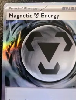 Magnetic Metal Energy 085/086 Holo Rare Mega Evolution: Chaos Rising Pokemon TCG - Image 2