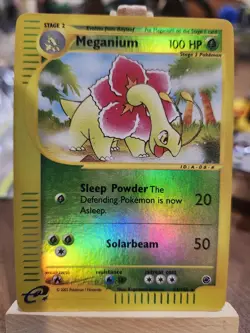 Meganium 053/165 Expedition Base Set Reverse Holo Pokemon TCG Card - Image 1