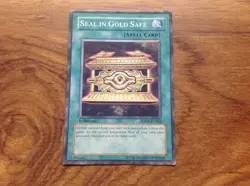 Yugioh Seal in Gold Safe VB09 EN002 1st Edition. Free Postage - Image 3