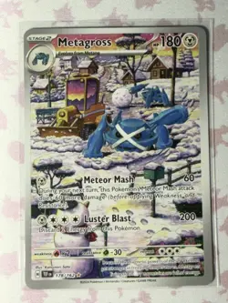 Pokemon Metagross 178/162 Temporal Forces Full Art Illustration Rare Holo 💎 - Image 1