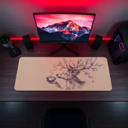 Cute Deer Ramen Playmat - Kawaii Anime Style Gaming Mat for MTG, YuGiOh, TCG - Image 5