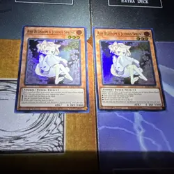 2X ASH BLOSSOM & JOYOUS SPRING 2X * ALTERNATE ART SUPER RARE RA04-EN025 YUGIOH! - Image 1