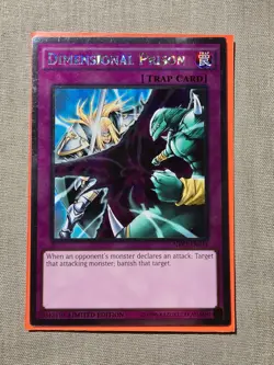 Dimensional Prison NKRT-EN034 Secret Rare - Image 1