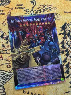 Yugioh The Chaotic Phantasmal Sacred Beasts Starlight Rare Extended CORI-EN029 - Image 1