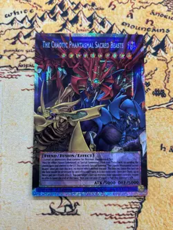 Yugioh The Chaotic Phantasmal Sacred Beasts Starlight Rare Extended CORI-EN029 - Image 2