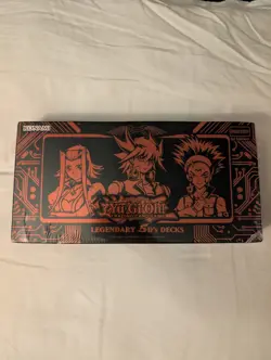 YUGIOH LEGENDARY 5D's (L5DD) DECKS BOX SET NEW FACTORY SEALED - Image 1