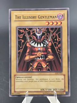 Konami Yu-Gi-Oh! The Illusory Gentleman LOD-053 Spellcaster LP - Image 1