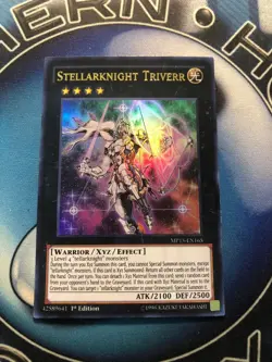 *** STELLARKNIGHT TRIVERR *** 1ST EDITION ULTRA RARE MP15-EN165 YUGIOH! - Image 1