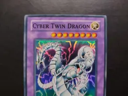 Yugioh - Cyber Twin Dragon CRV-EN035 Super Rare 1st Edition - Image 2