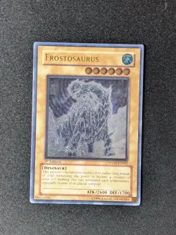 Konami Yu-Gi-Oh! TCG Frostosaurus STON-EN002 Strike of Neos 1st Ed Rare - Image 1