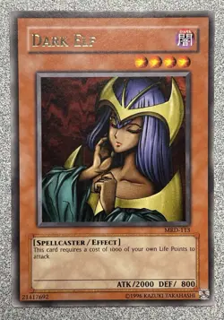 Dark Elf MRD-113 Metal Raiders Rare Unlimited Edition NM - Image 1