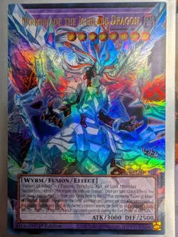 Yu-Gi-Oh! TCG Mirrorjade The Iceblade Dragon (Extended Art) RA05-EN148 - Image 1