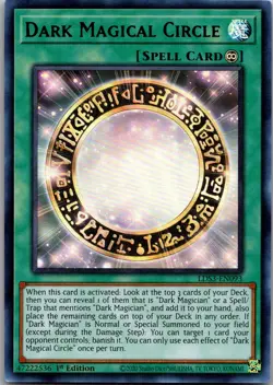 Dark Magical Circle (Red) LDS3-EN093 Legendary Duelists: Season 3 Yu-Gi-Oh LP - Image 1