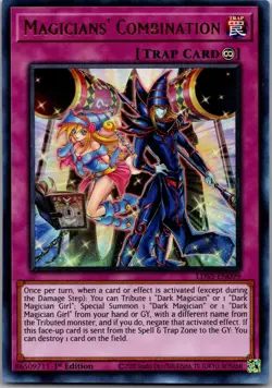 Magicians' Combination LED6-EN005 Legendary Duelists: Yu-Gi-Oh Unlimited LP - Image 1