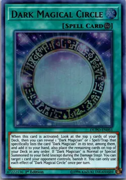 Dark Magical Circle DUPO-EN051 Ultra Rare Duel Power Yu-Gi-Oh Unlimited LP - Image 1
