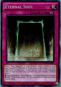 Eternal Soul LDK2-ENS06 Secret Rare Legendary Decks II Yu-Gi-Oh Limited LP - Image 1
