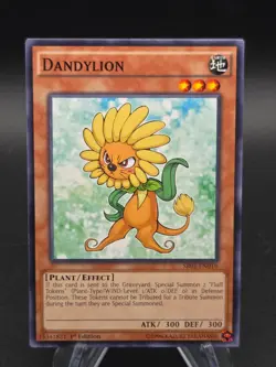 Dandylion SR01-EN018 YuGiOh Structure Deck: Emperor of Darkness LP - Image 1