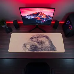 Cute Otter Ramen Playmat - Kawaii Anime Style Gaming Mat for MTG, YuGiOh, TCG - Image 5