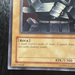 Giant Soldier of Stone SDY-013 Starter Deck: Yugi Unlimited|Unlimited Edition - Image 2