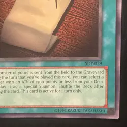 Last Will SDY-039 Starter Deck: Yugi Unlimited - Image 3