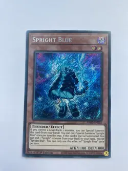 3X RA05-EN021 Spright Blue Secret Rare 1st Ed YuGiOh - Image 3