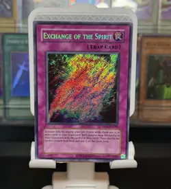 Konami Exchange of the Spirit RP01-EN099 Retro Pack Secret Rare Holo Trap Eng - Image 1